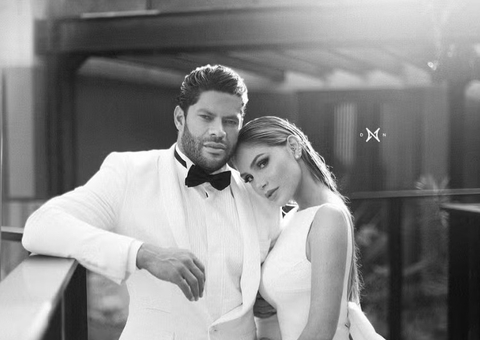 Hulk começa festa de casamento de três dias com sobrinha da ex mulher