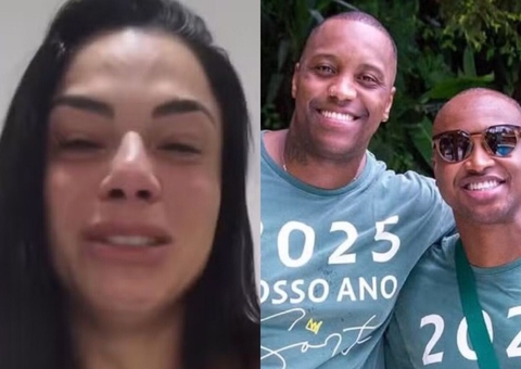 Esposa de músico de Thiaguinho expõe traição e acusa marido de guardar fotos da enteada