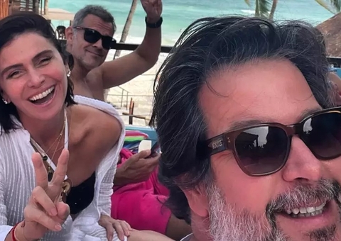 Giovanna Antonelli curte passeio com Murilo Benício: 'De férias com o ex'