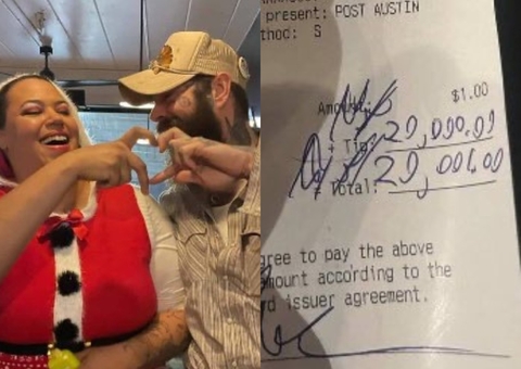 Post Malone surpreende bartender com gorjeta de US$ 20 mil