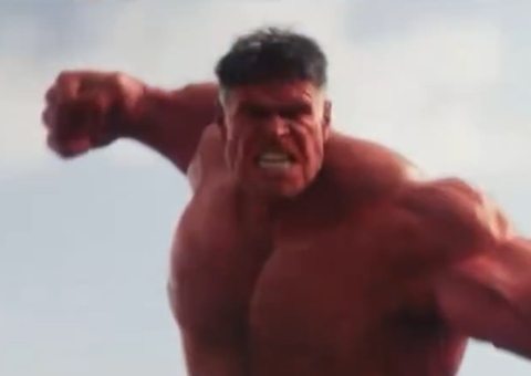 Novo clipe revela luta contra Hulk Vermelho em Capitão América 4