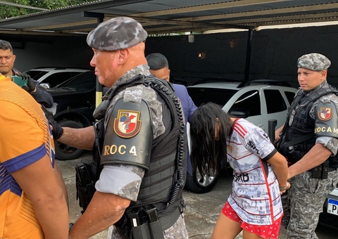 Grupo arma casinha, sequestra mulher e exige R$ 10 mil para soltá-la em Manaus