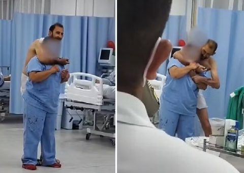 Paciente em surto faz enfermeira refém na UTI e é morto por PM 