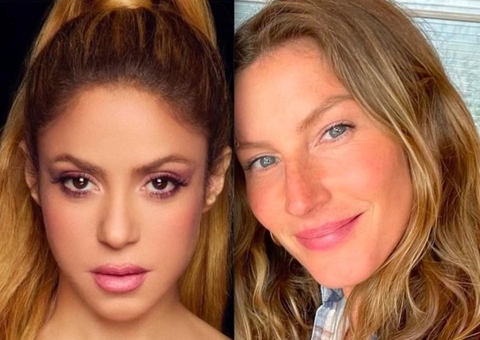 Shakira deve ser madrinha do filho de Gisele Bündchen