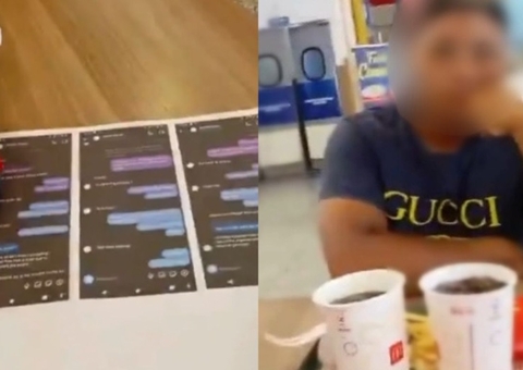 Mulher flagra traição, imprime provas e confronta marido e amante em shopping