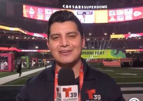 Apresentador morre durante cobertura do Super Bowl, 1 ano após perder a esposa