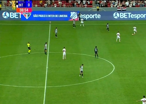 São Paulo e Inter de Limeira empatam em jogo morno