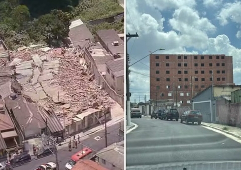 Prédio em construção desaba e deixa feridos em São Paulo; Veja vídeo