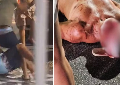 Vídeo: Idoso é espancado por motorista de Porsche no litoral de SP