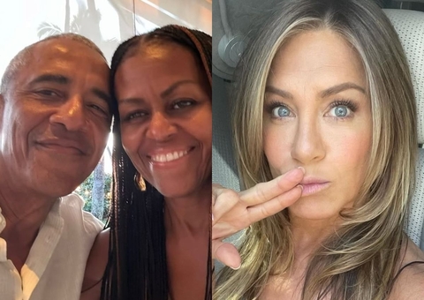 Barack Obama se declara para Michelle no Dia dos Namorados após rumores de affair com Jennifer Aniston 