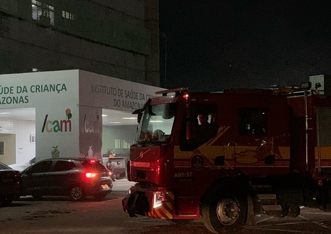 Curto-circuito causa princípio de incêndio no Instituto de Saúde da Criança em Manaus