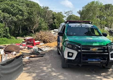 Populares avistam cabeça e acham homem esquartejado em lixeira no Distrito Industrial 2