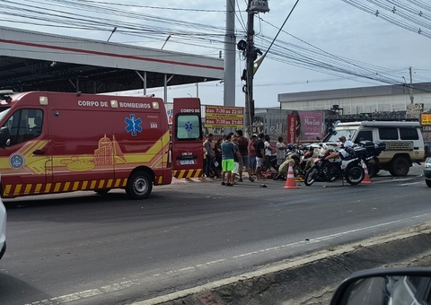 Motoqueiro fica ferido em acidente no mesmo lugar onde outro morreu esmagado