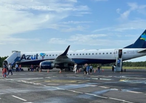 Impacto com ave cancela voo e paralisa aeronave no Amazonas