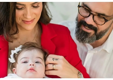 Juliano Cazarré e esposa pedem orações para filha 