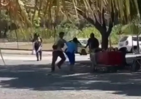 Ambulante é esfaqueado por colega durante discussão sobre preço de água de coco