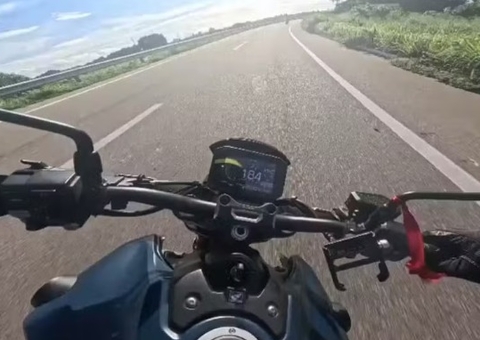 Motociclista grava sua morte em acidente a 184 km/h no Ceará; assista