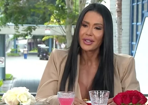 Gracyanne se emociona ao falar do passado e diz que errou com Diego Hypolito