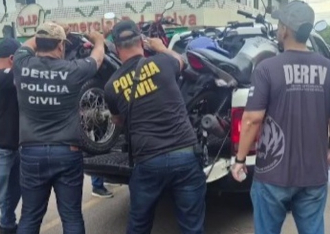 Operação em Autazes e Nova Olinda do Norte recupera 47 motocicletas roubadas