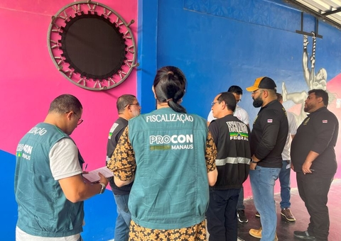 Procon Manaus interdita academias irregulares em operação