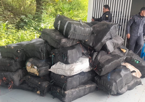 Drogas avaliadas em R$ 30 milhões são apreendidas em Fonte Boa 