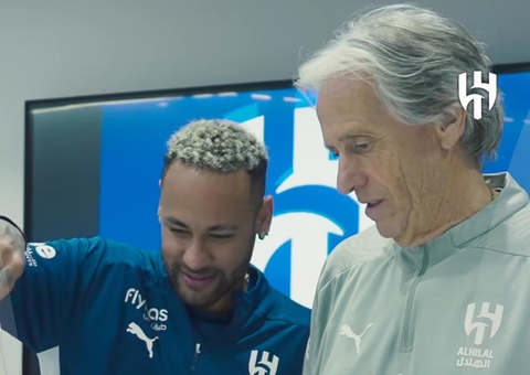 Cotado para ser técnico da Seleção, Jorge Jesus nega problemas com Neymar 