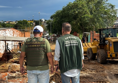 Demolição administrativa combate construção irregular em Área de Preservação Permanente