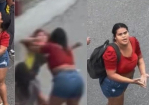 Mãe de aluna flagrada agredindo adolescente em Manaus explica confusão