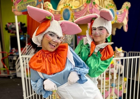 Coelhinho da Páscoa traz diversão e atividades gratuitas para crianças em Manaus