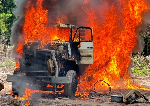 Operação da PF destrói garimpo ilegal no Amazonas e em mais dois estados 