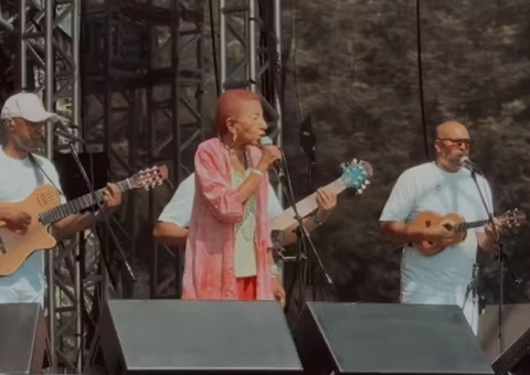 Vídeo: Leci Brandão sofre mal súbito durante show em SP