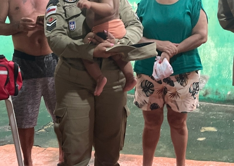 Homem agride esposa e faz filho de 9 meses refém após chegada da polícia na Cidade Nova