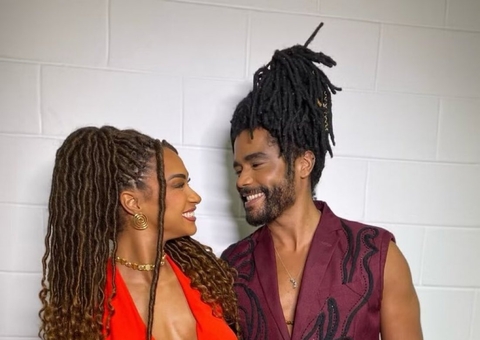 Aline desconversa após Diogo Almeida dizer que estão se conhecendo; vídeo