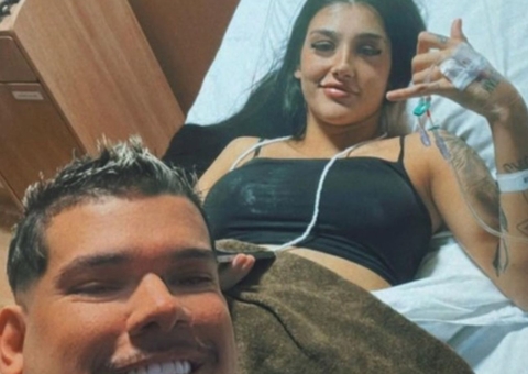 Bia Miranda dá à luz Maysha e recebe visita do ex