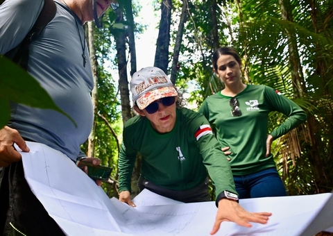 Ipaam vistoria obra de mina de potássio em Autazes