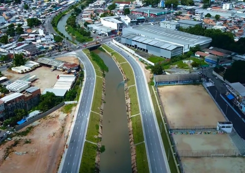 Tráfego é liberado em nova via que conecta o Distrito ao Centro de Manaus