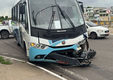 Imagens revelam detalhes de acidente que matou motociclista na Av. Brasil