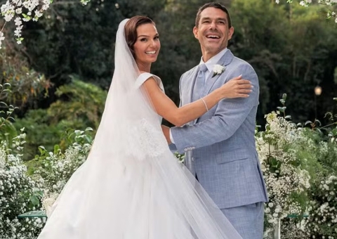 Isis Valverde e Marcus Buaiz se casam em cerimônia íntima no interior de SP