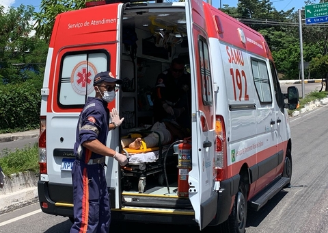 Vítima de acidente na avenida Rodrigo Otávio quase teve a perna amputada