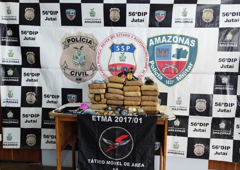 Homem é preso em Jutaí com drogas avaliadas em cerca de R$ 295 mil