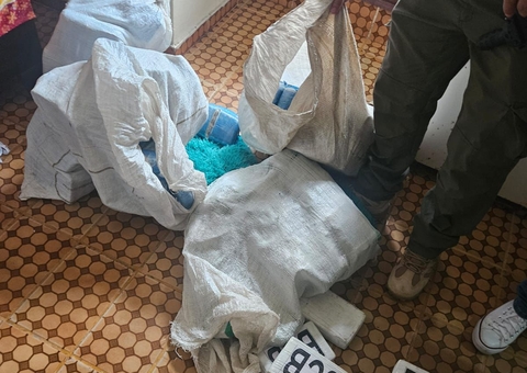 Dupla é presa com drogas avaliadas em R$ 6,3 milhões na Cachoeirinha