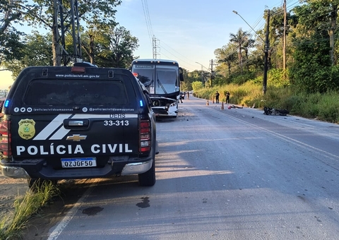 Motociclista de app morre ao colidir de frente com rota no Distrito Industrial