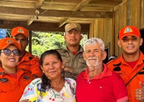 Casal de idosos é resgatado após desaparecer em mata de Presidente Figueiredo