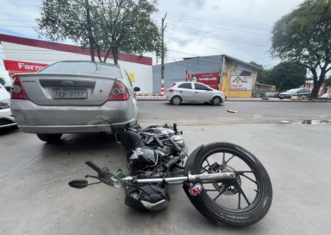 Motorista embriagado atropela e dá ré por cima de motociclista no São José