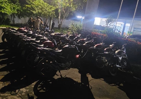 Operação recupera 21 motocicletas adulteradas em Manacapuru 