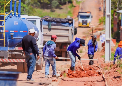 Bairro São Sebastião é o primeiro a receber novo pacote de infraestrutura em Coari