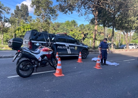 Pedestre morre atropelado na Avenida Rodrigo Otávio