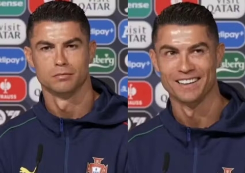 Cristiano Ronaldo dá resposta debochada a repórter e viraliza; vídeo