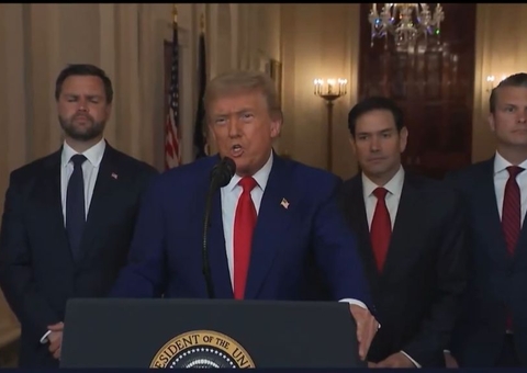 Trump ameaça Irã em pronunciamento: "ou haverá paz, ou haverá tragédia"