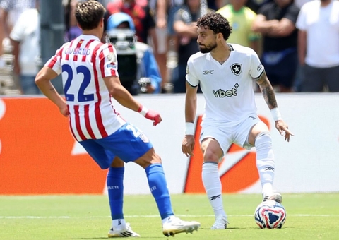 Botafogo perde para o Atlético de Madrid, mas garante vaga nas oitavas